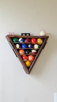Load image into Gallery viewer, The Protectorate by RackMechanic — Dual-Purpose Billiard Ball Wall Display & Table Rack